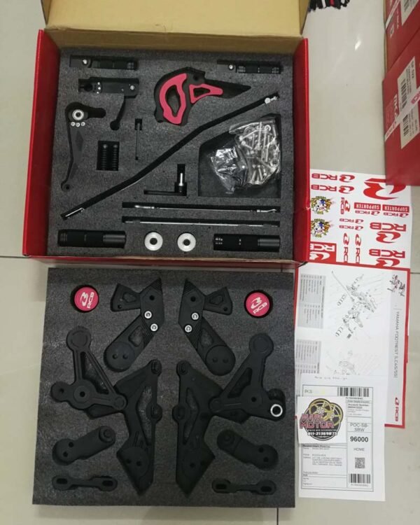 RCB Footrest Full Set S Series Yamaha LC135 - Image 3