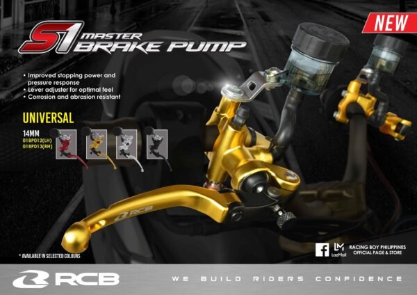 RCB Master Pump S1 Series Size 14mm Type Universal