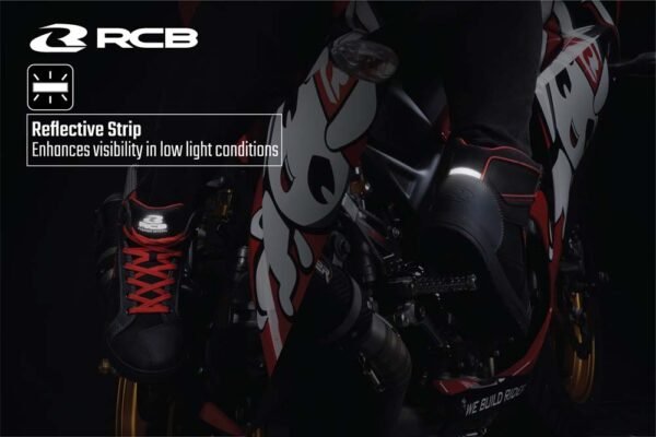 RCB Motorcycle Riding Shoes TTS Series - Image 7