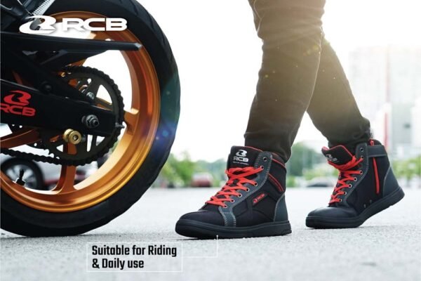 RCB Motorcycle Riding Shoes TTS Series - Image 4