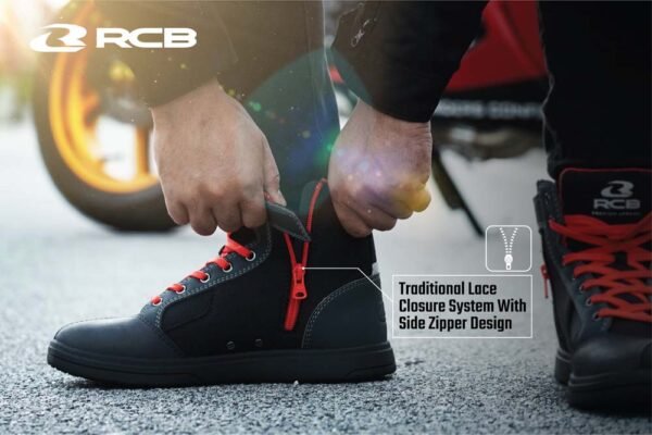 RCB Motorcycle Riding Shoes TTS Series - Image 3