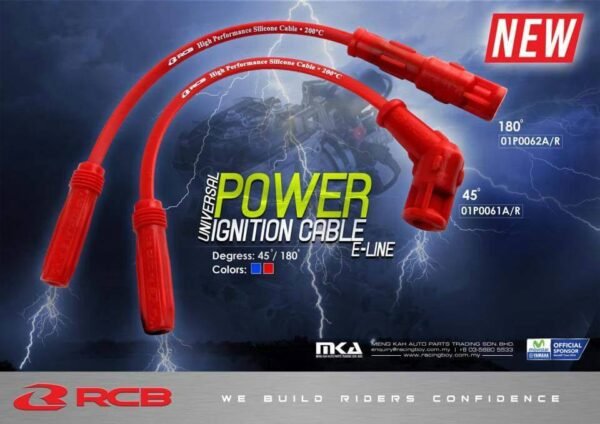 RCB Motorcycle Ignition Cable E Line