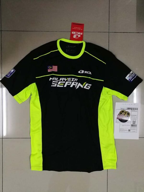 Baju T-shirt RCB Malaysia Sepang Yellow